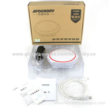 2.4G 2T2R 300Mbps Indoor Wi-Fi Extender, Supports 48V PoE as Hotel/SOHO/Office WiFi Coverage